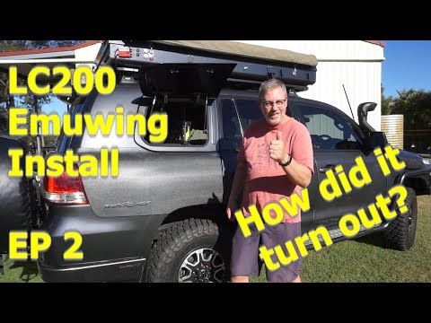 Emuwing Gullwing Window Installation in my Landcruiser 200 Series LC200 | Ep 2